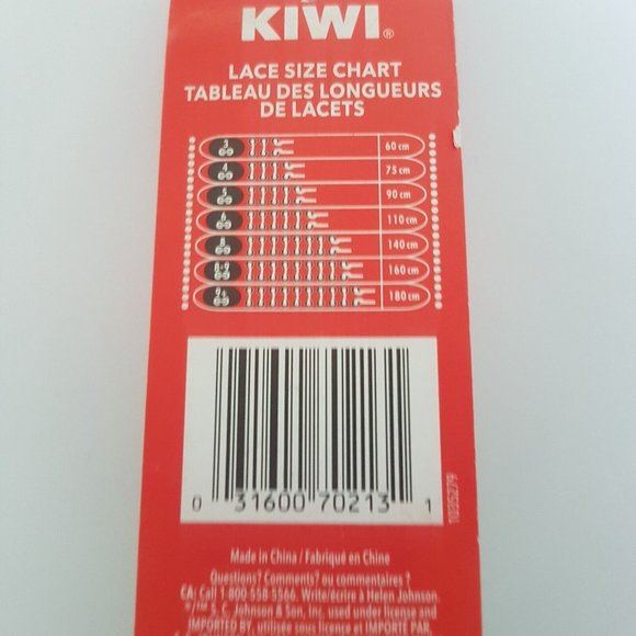 KIWI Style Shoe Laces Flat Glow in the Dark 45” Inch One Pair Each Lot of 5 NEW - Picture 4 of 9